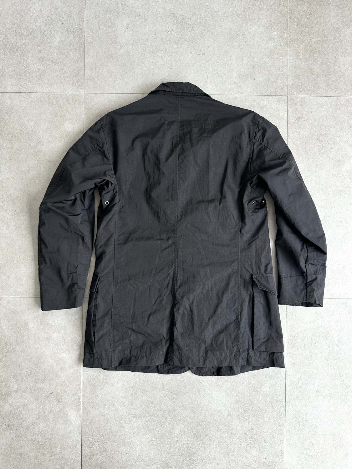 조르지오 알마니 아카이브 하이넥 왁스코팅 테크 자켓 상품이미지6