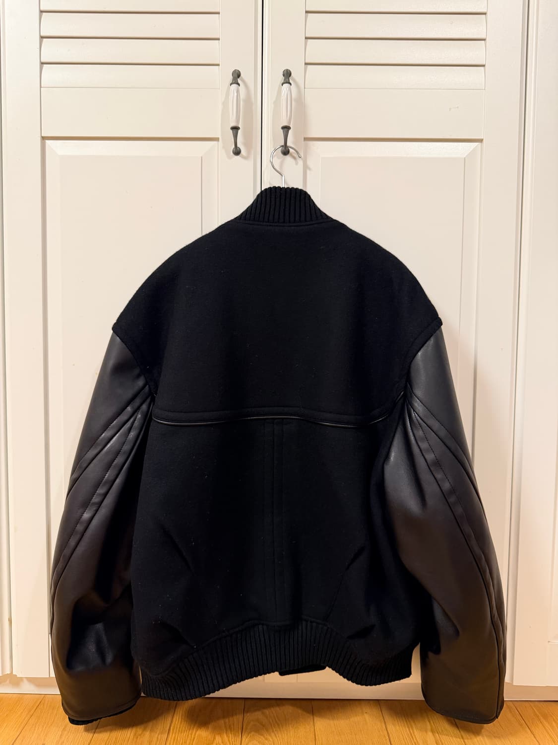 Eu50 / 105 송지오옴므 울레더 바시티자켓 상품이미지3