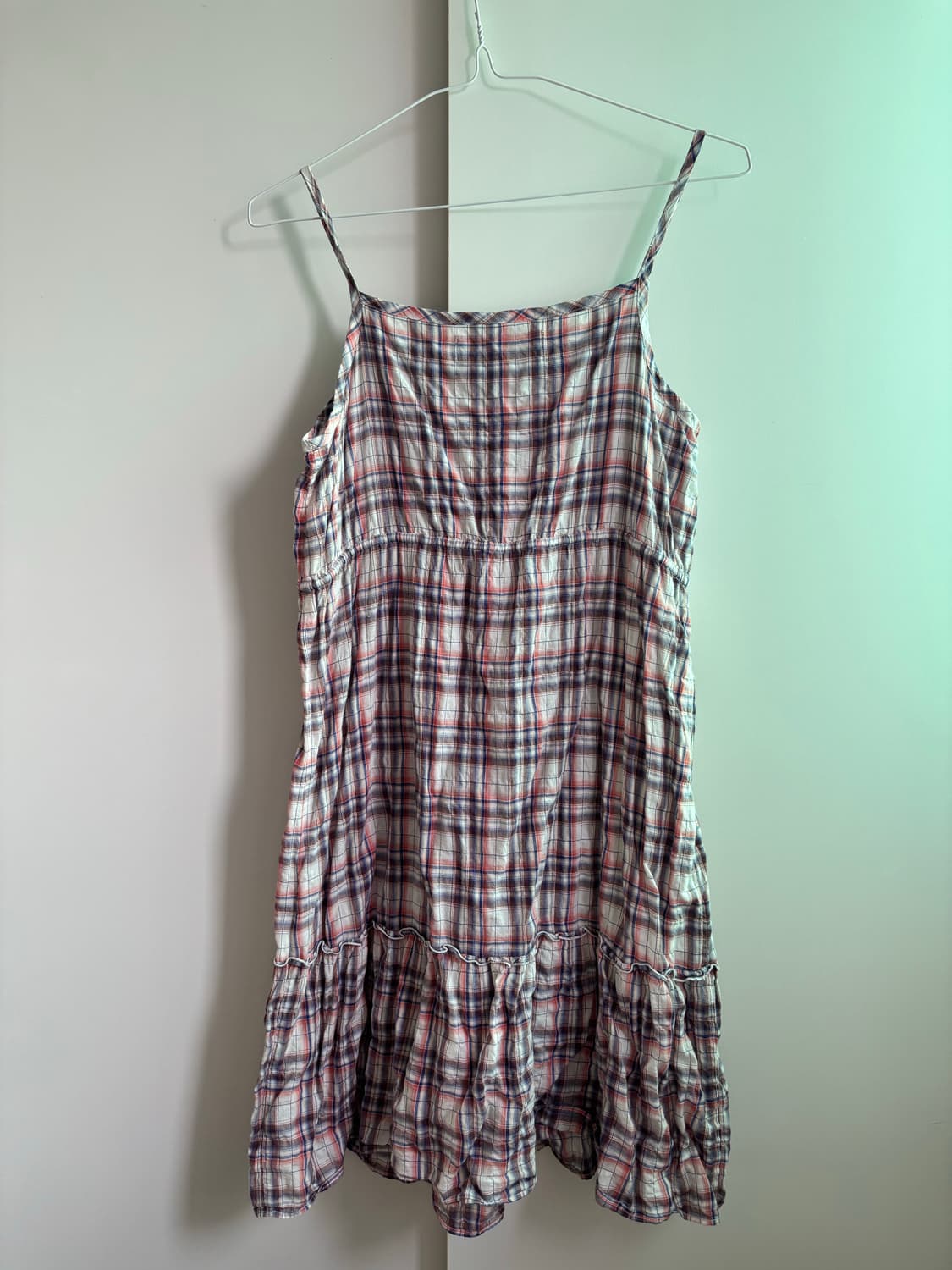 빈티지 체크 원피스 상품이미지6