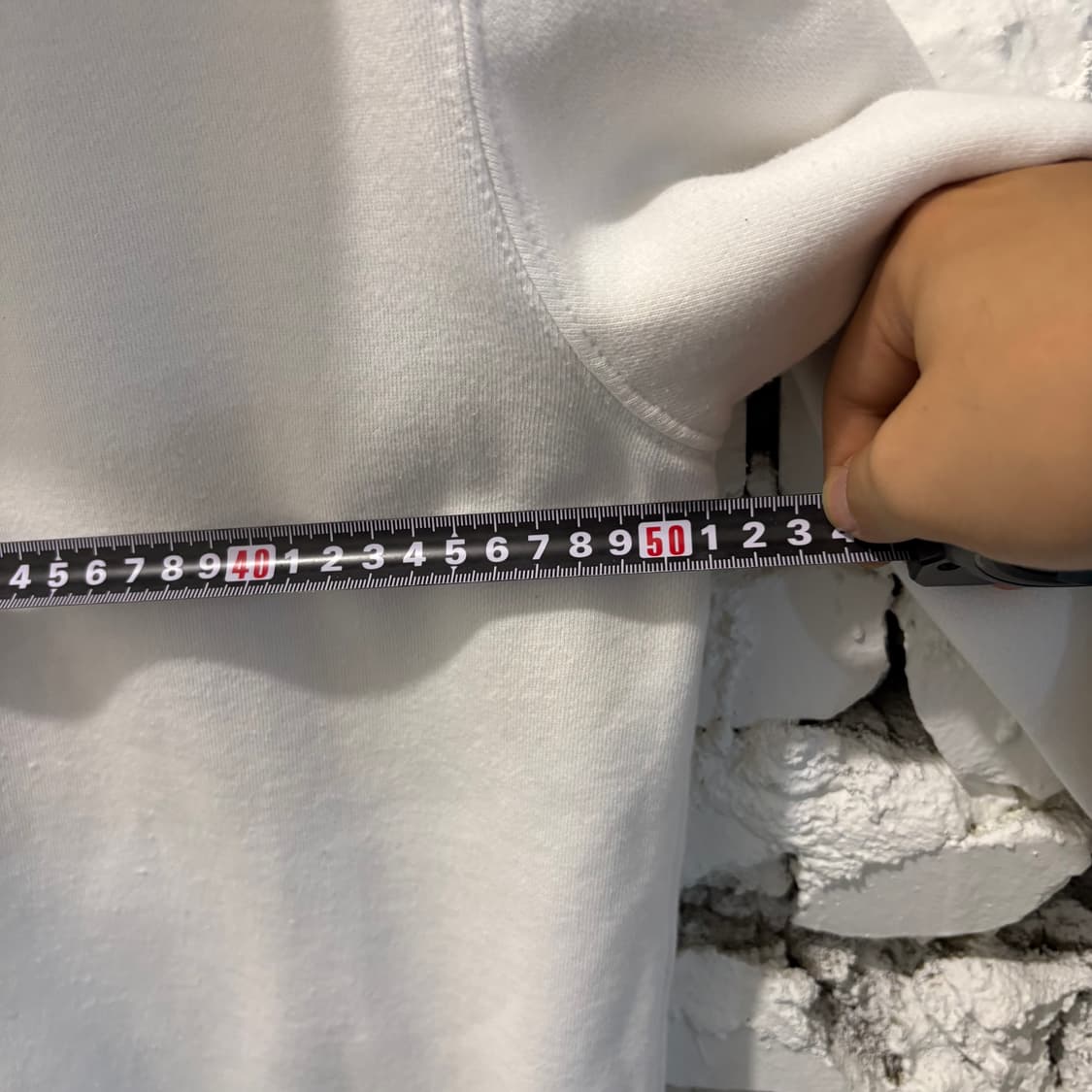 폴로 화이트 빈티지 후드집업 상품이미지7