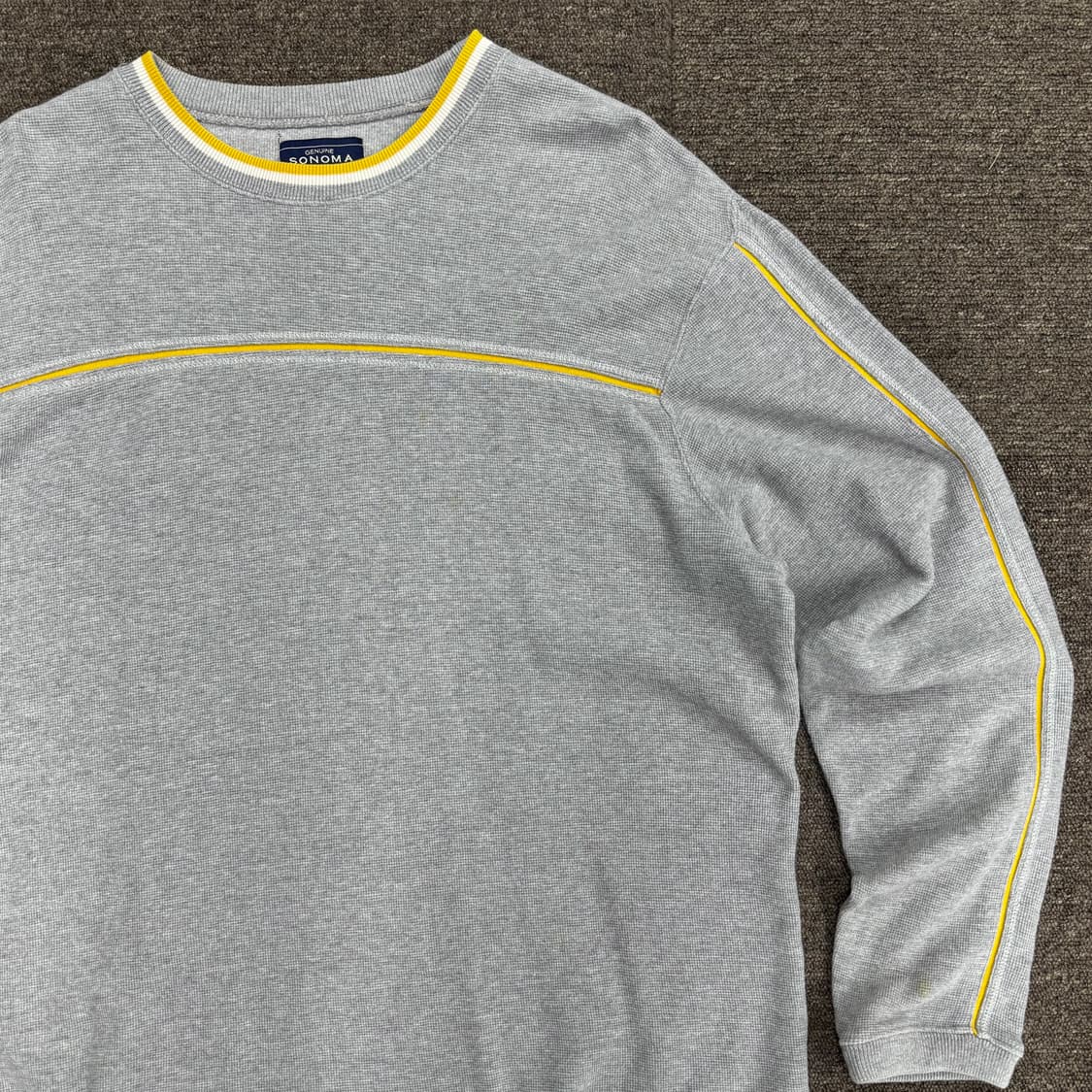 소노마 빈티지 와플 롱슬리브 티셔츠 (XL) 상품이미지2