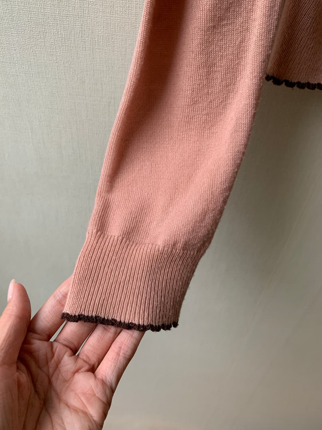 indipink petit flower pearl cardigan 상품이미지6