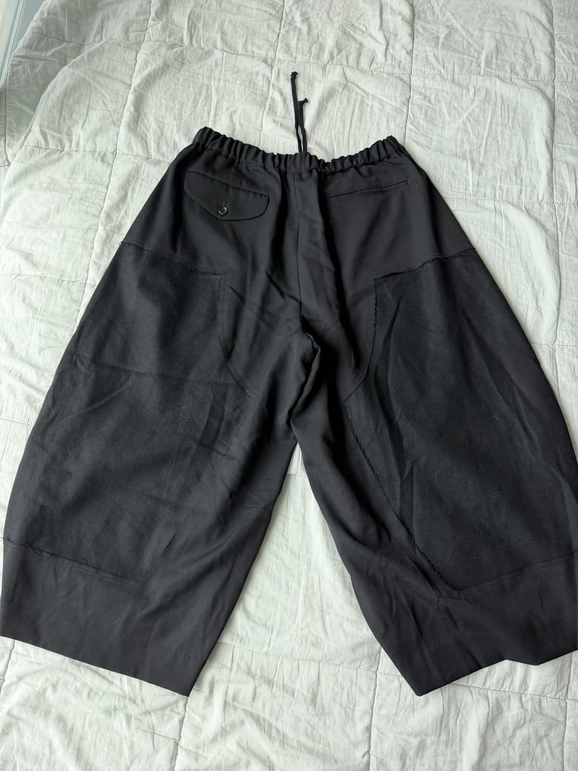 꼼데가르송 블랙 벌룬 팬츠 L 상품이미지3