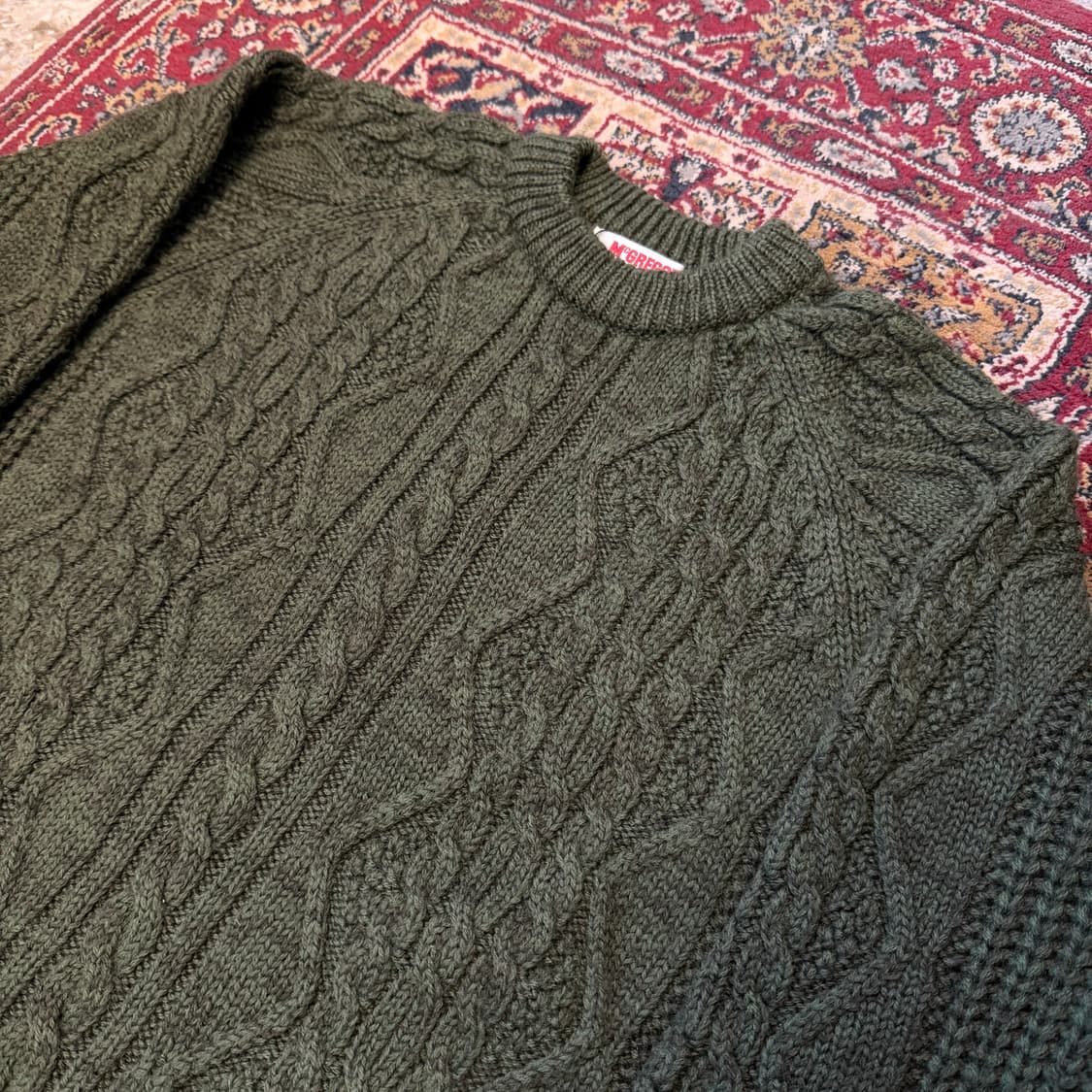 90s 맥그리거 피셔맨 니트 [ 100 ] 상품이미지2