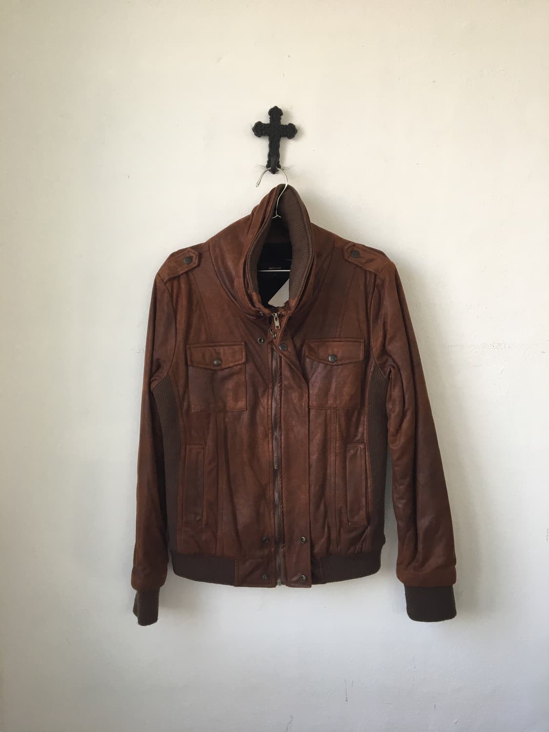 High neck washing coating zip up 상품이미지2