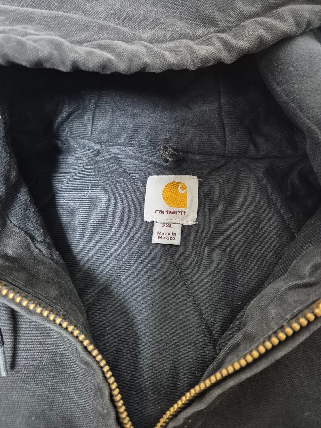 [2XL] 칼하트 j130 blk 블랙 덕 액티브 자켓 상품이미지4