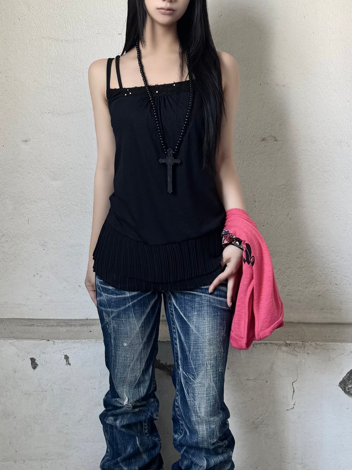 Layered sleeveless 상품이미지1