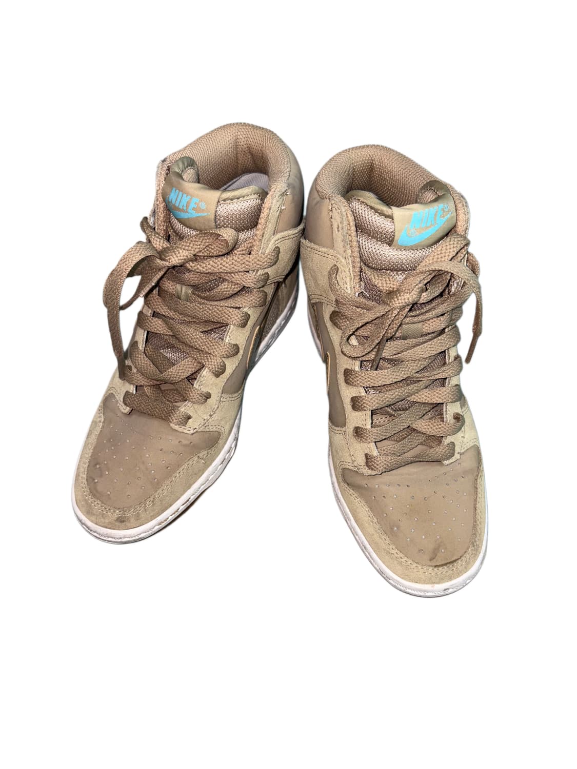 나이키 덩크 스카이 하이 에센셜 화이트 도브 그레이 상품이미지2