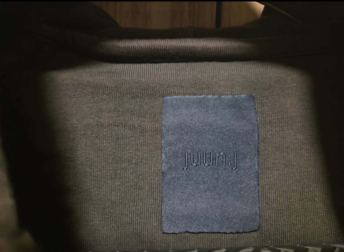 22fw 준지 junn.j 가먼트다잉 후드집업 M 상품이미지3