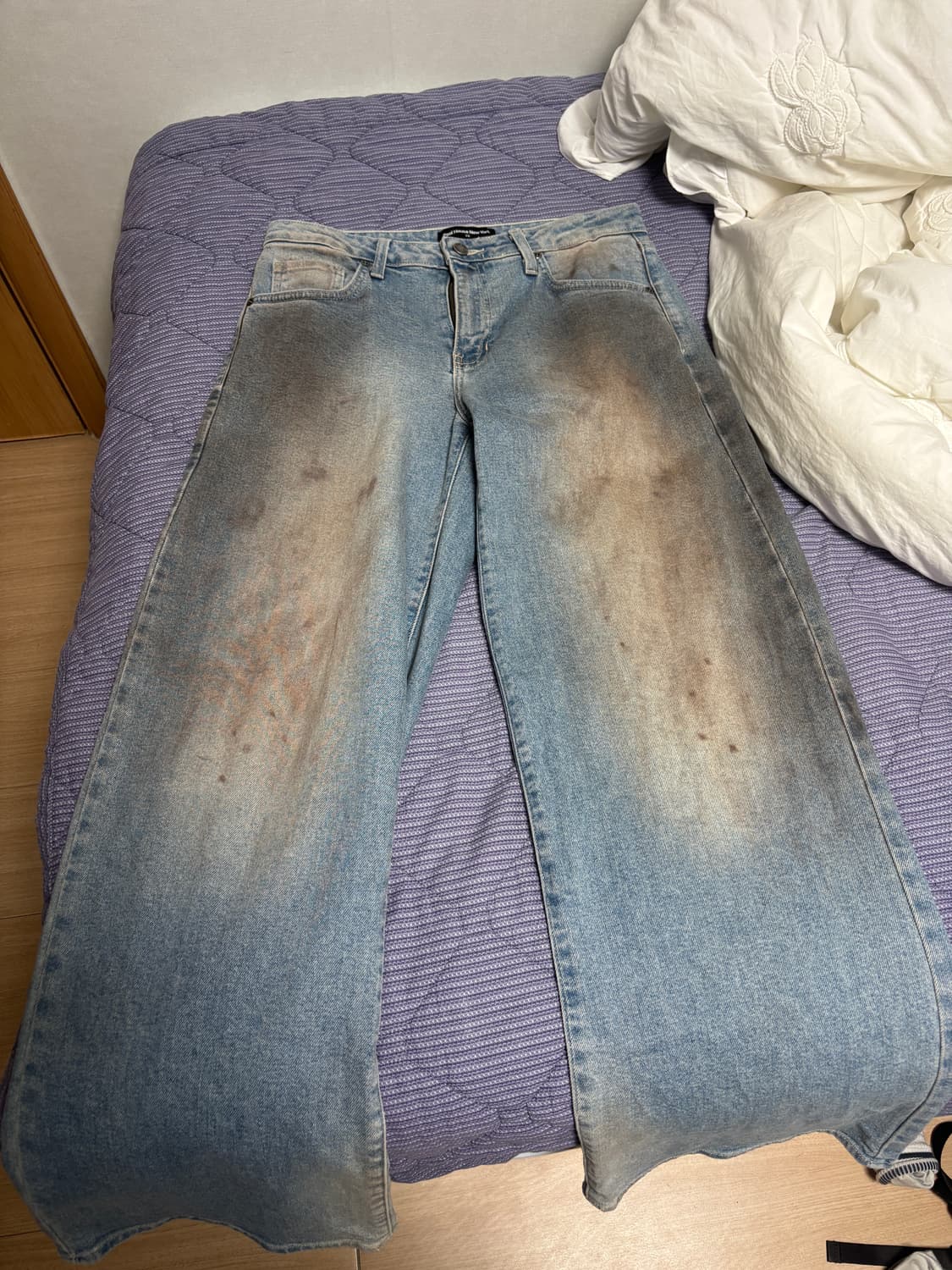 Pool house new york 로우라이즈 터티워싱데님 상품이미지1