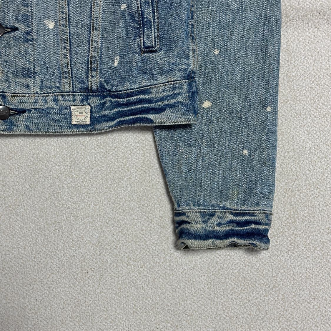 DESTROYED NORTH NOTCH 데님 자켓 상품이미지4