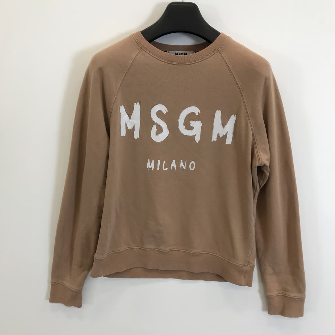 MSGM MILANO 페인팅로고 스웻셔츠 [여성L] 상품이미지1