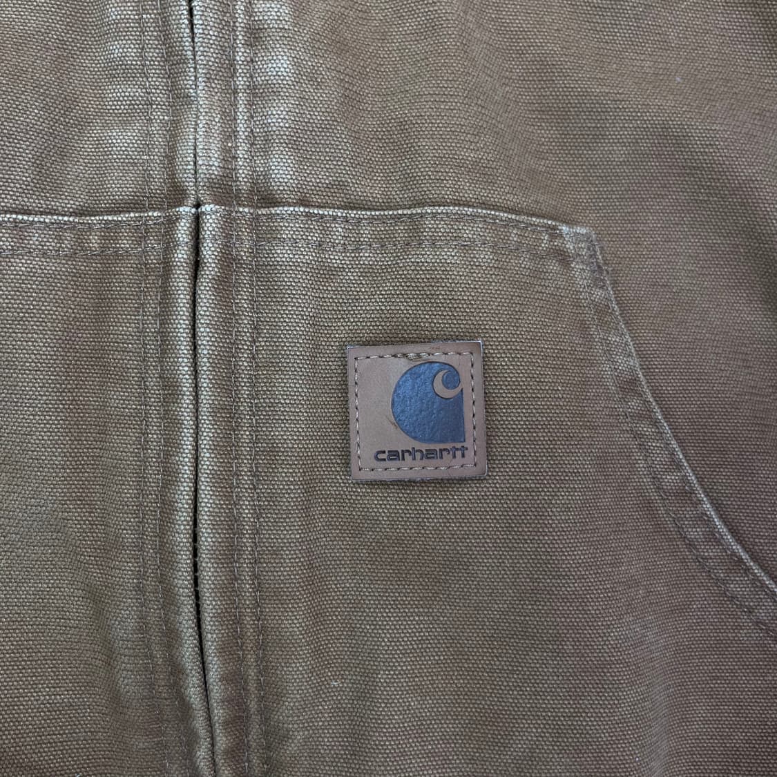 100 칼하트 J130 샌드스톤 액티브 워크자켓 상품이미지4