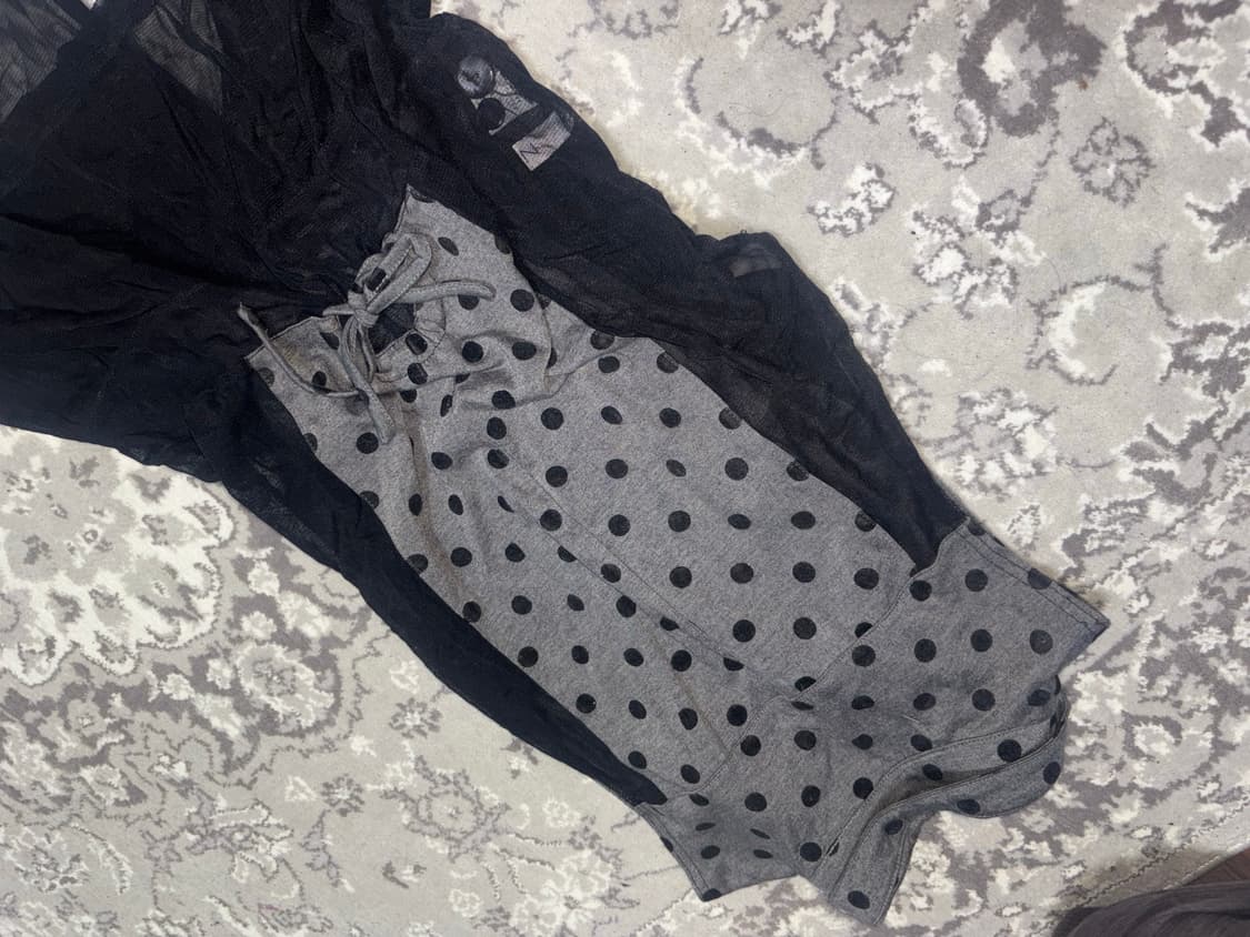 땡땡이 조끼 상품이미지4