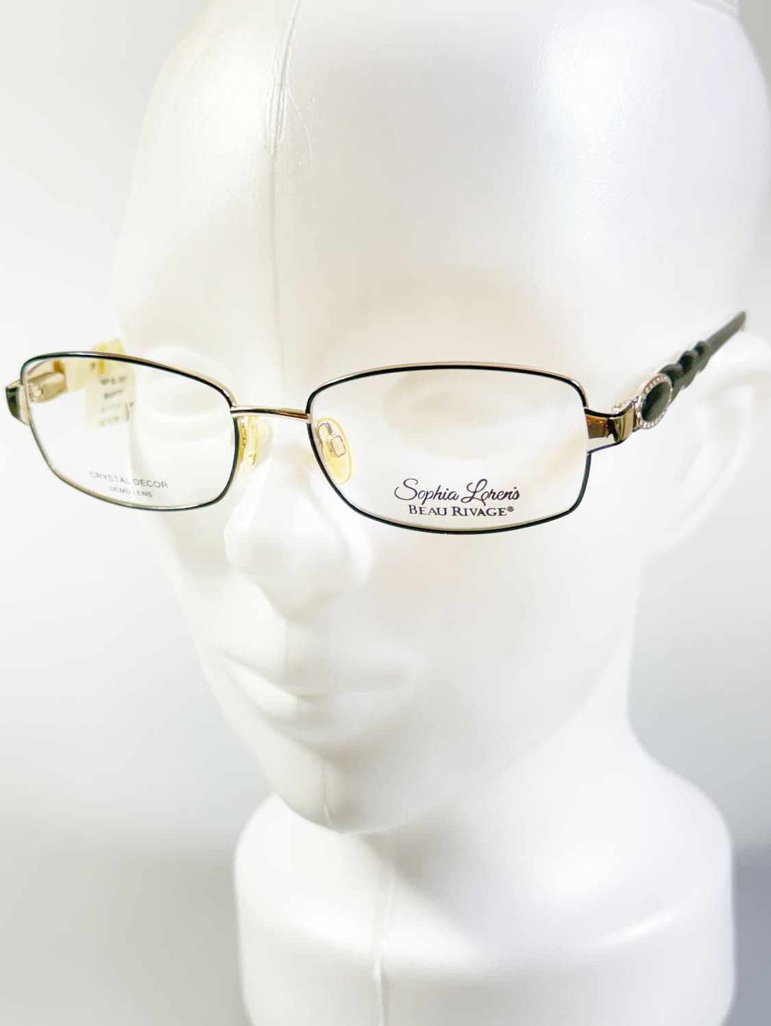 SOPHIA LOREN 슬림 스퀘어 메탈 프레임 빈티지 안경 상품이미지8
