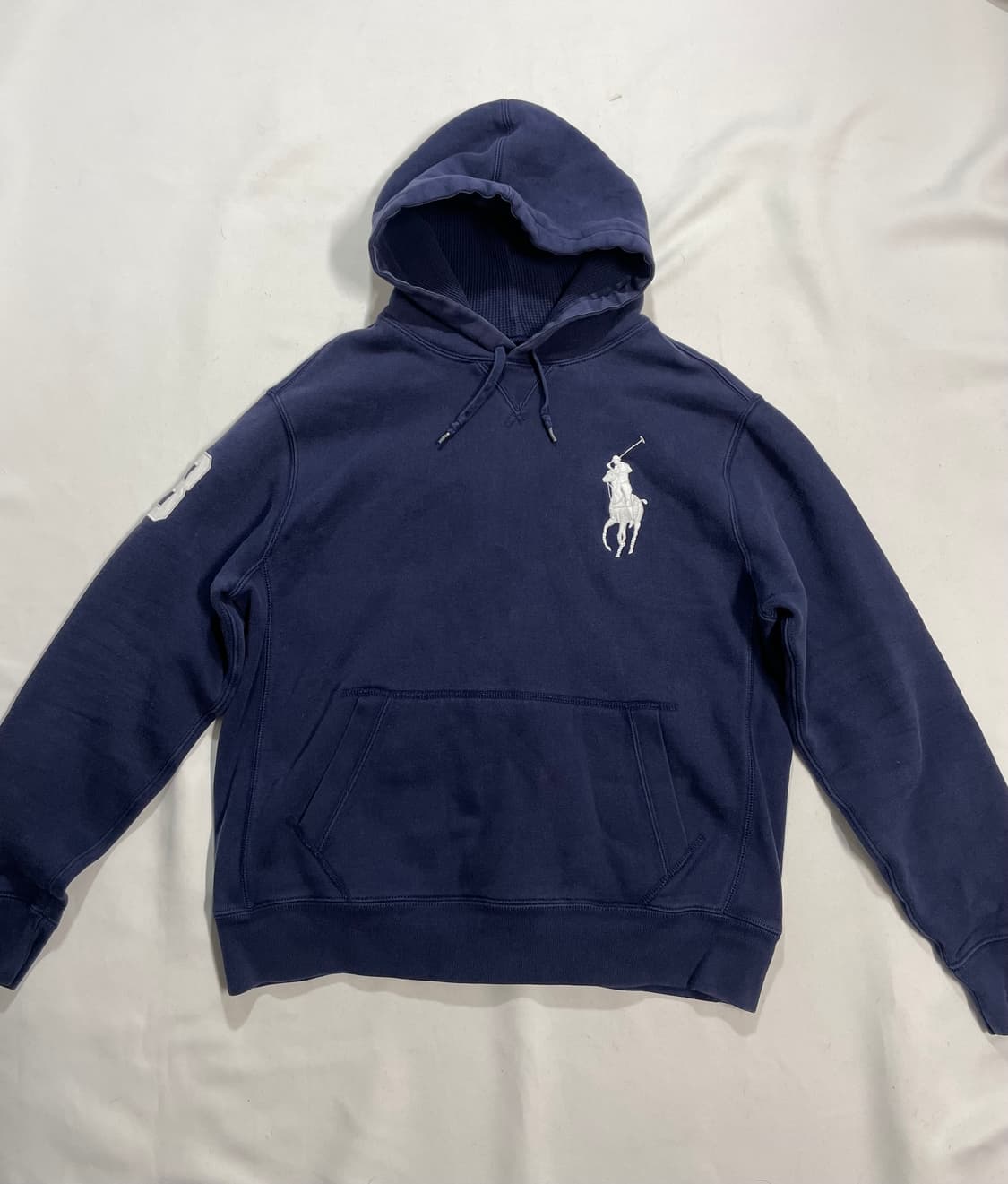00‘s 랄프로렌 폴로 빅포니 써멀 후디 상품이미지1