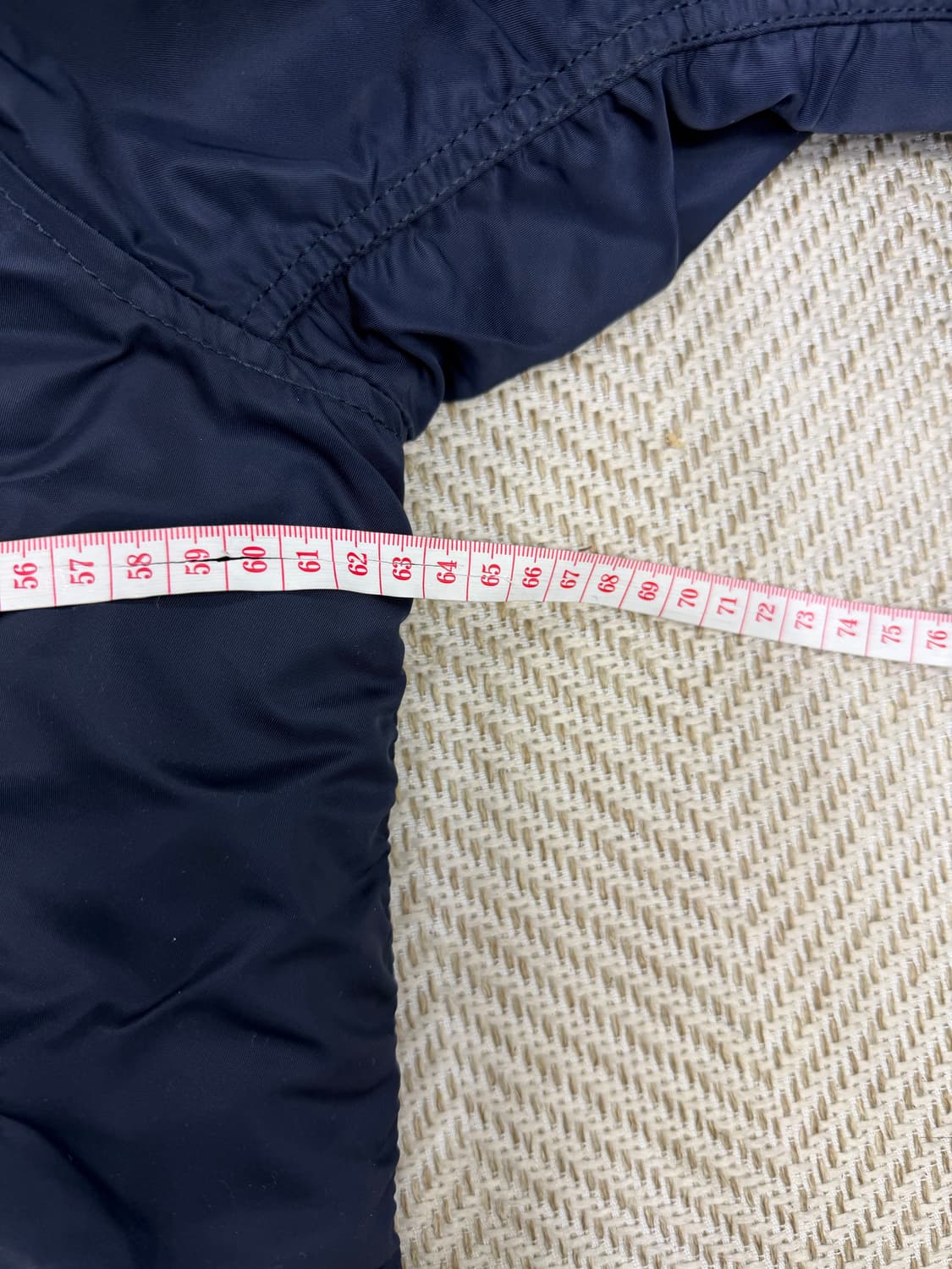 정품) 알파인더스트리 N3B 네이비 패딩 L 상품이미지8