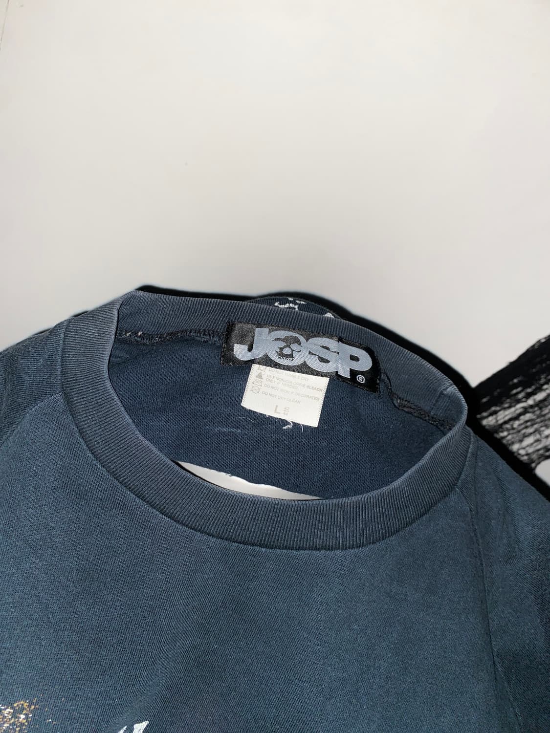 ꒰ঌ JOSP 스컬 고딕 레터링 롱슬리브 ໒꒱ 상품이미지8