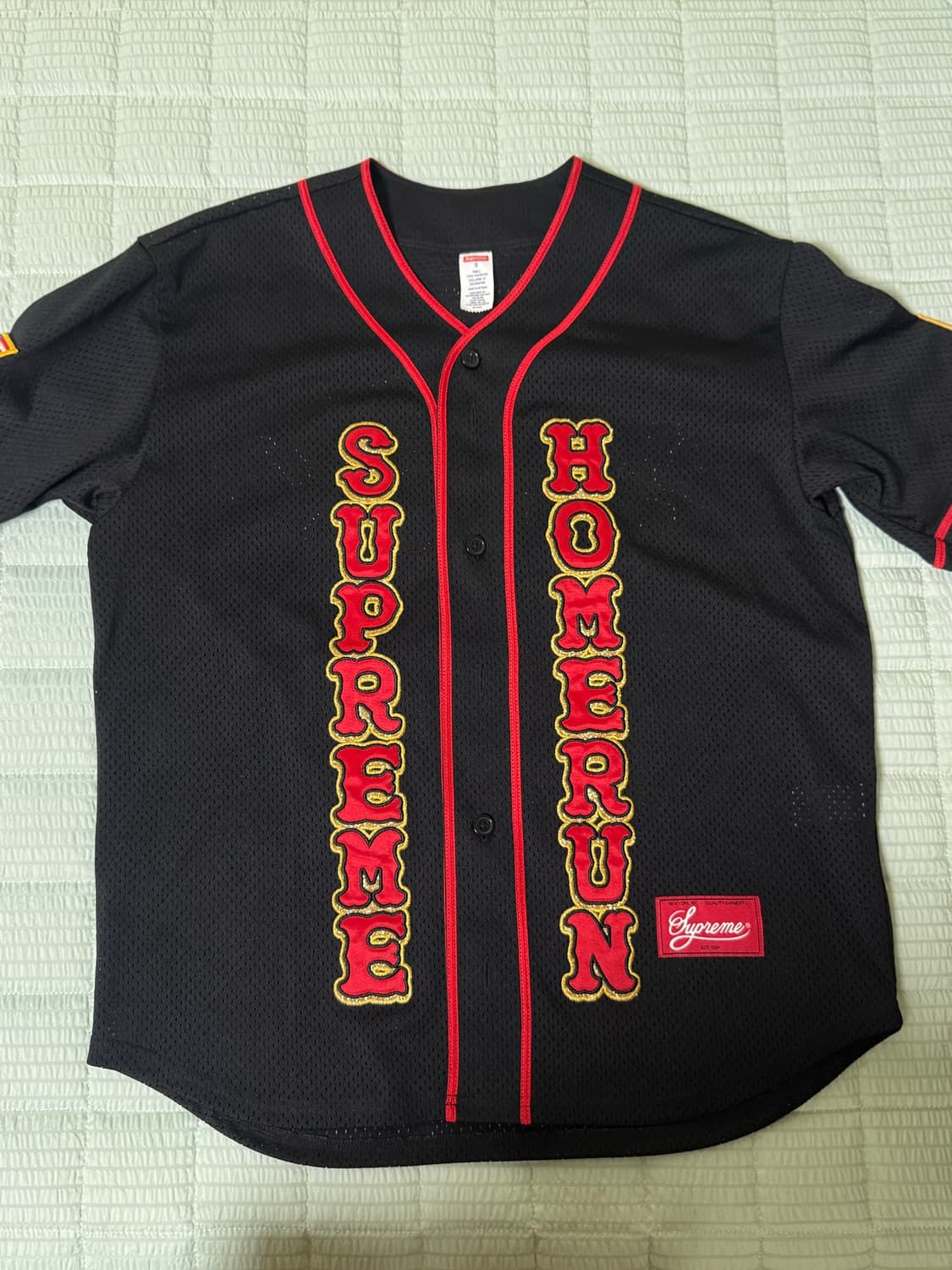 Supreme X Homerun baseball jursey 상품이미지1