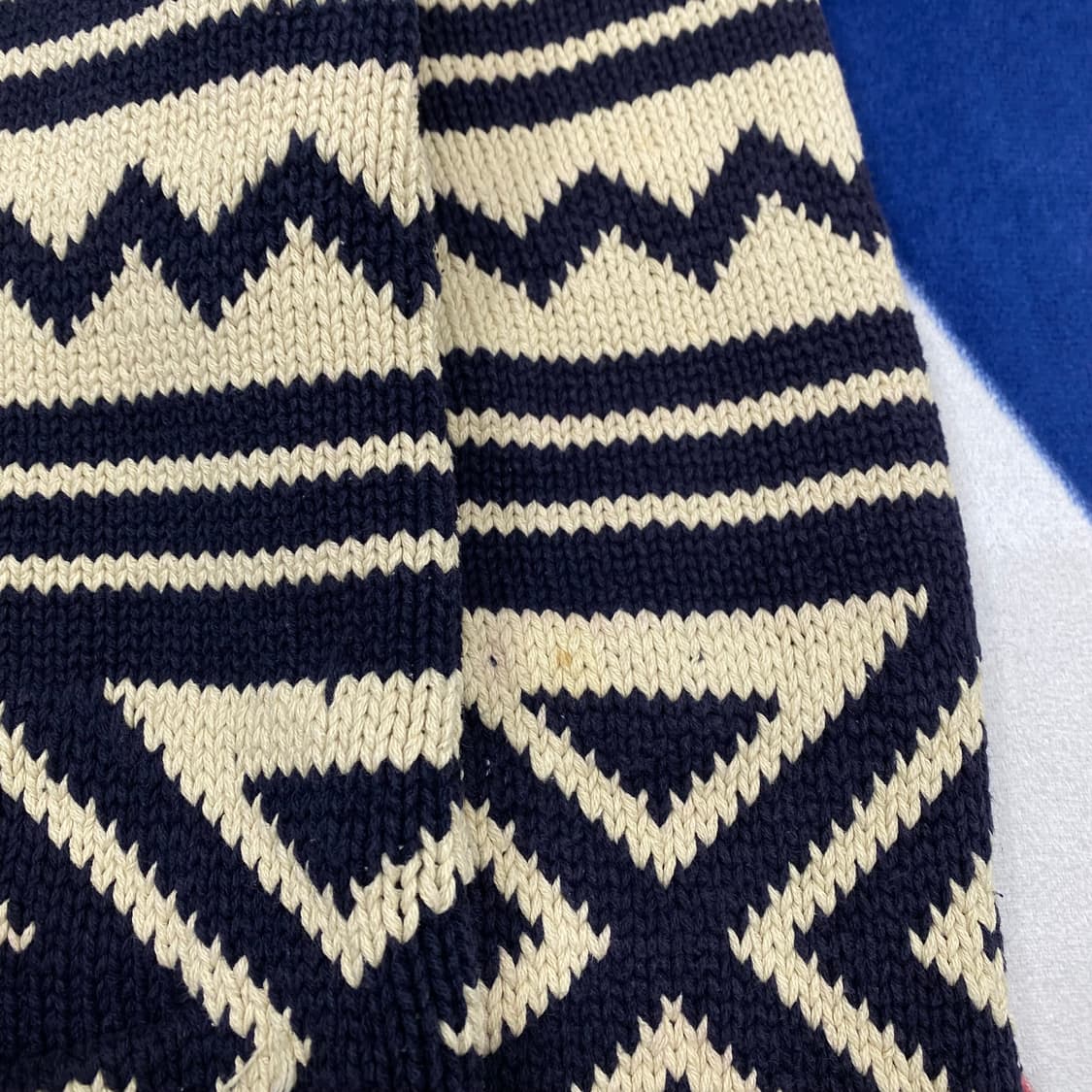 데님앤서플라이 랄프로렌 숄카라 가디건 M 상품이미지4