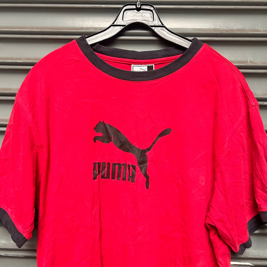 Puma 레드 빅로고 반팔티 상품이미지2