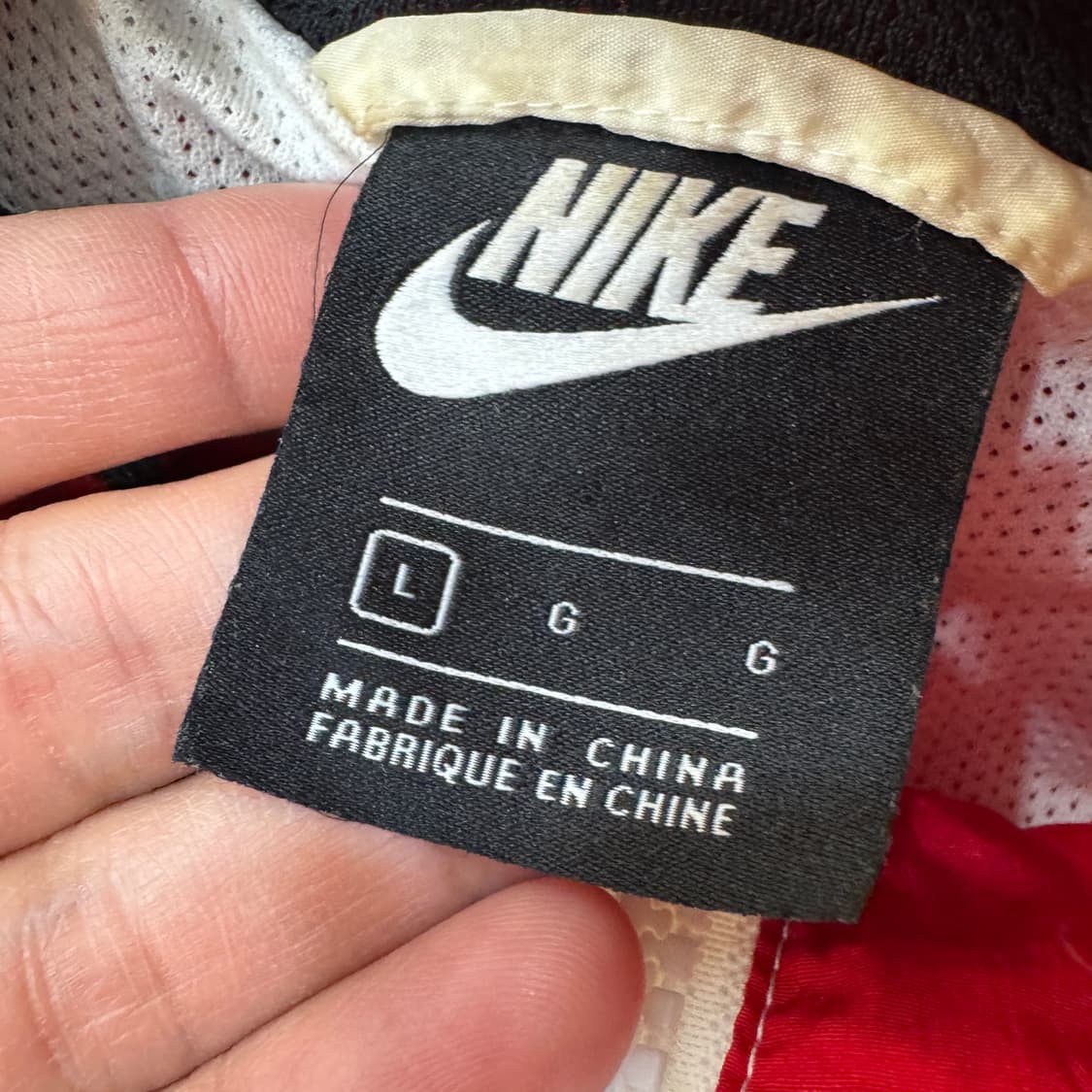 L 나이키 스우시 빅로고 바람막이 자켓  상품이미지5