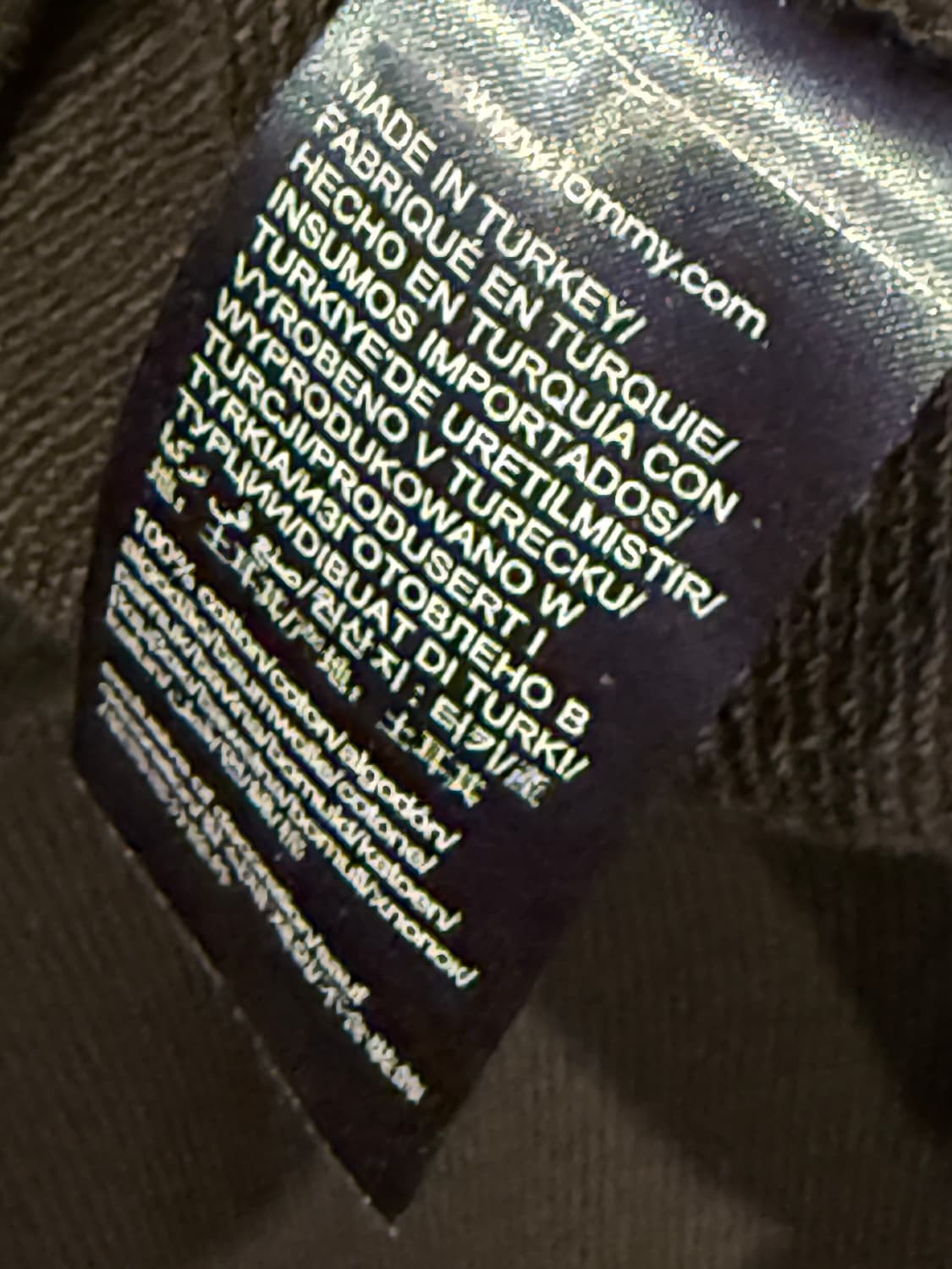 타미진스 자수로고 블랙 맨투맨 상품이미지3