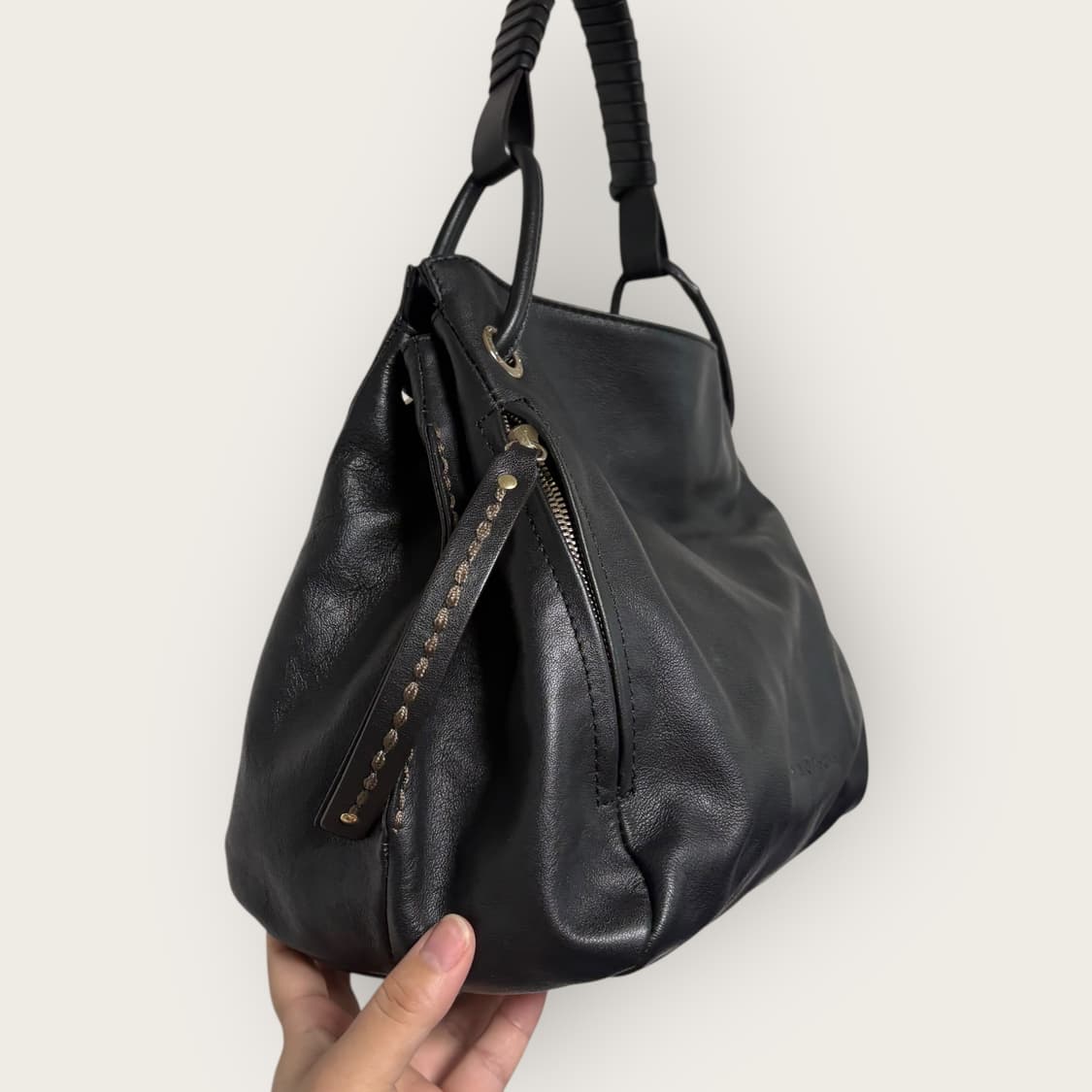 플리니오비조나 이태리 천연가죽 송아지가죽 숄더백 상품이미지2