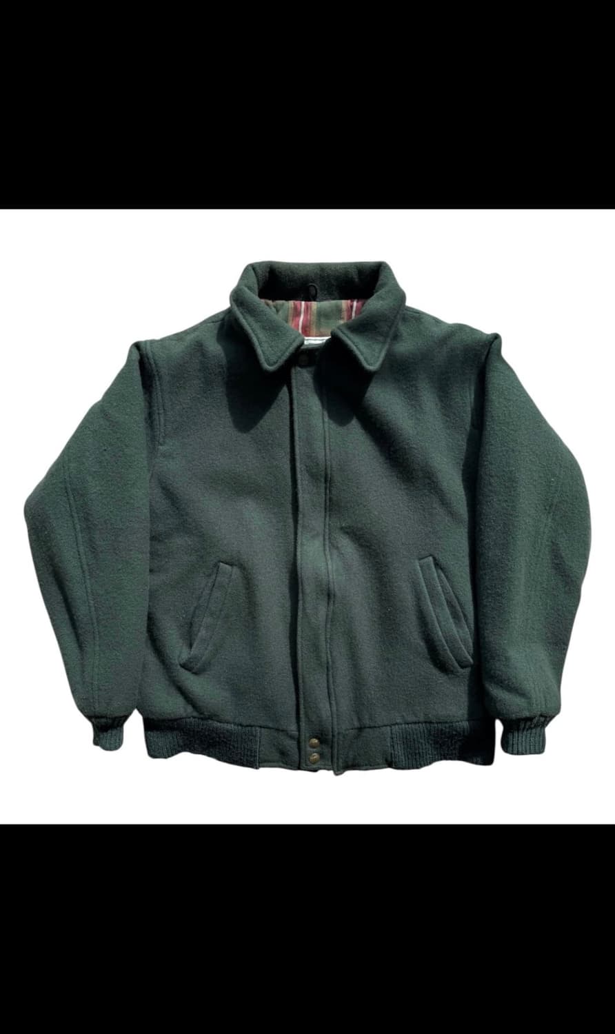 80s Made in USA L.L.Bean 울자켓 상품이미지1