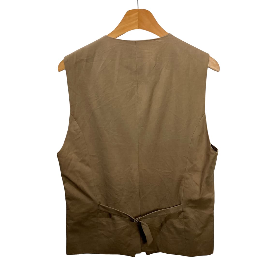 솔리드옴므 베이지 베스트 상품이미지4