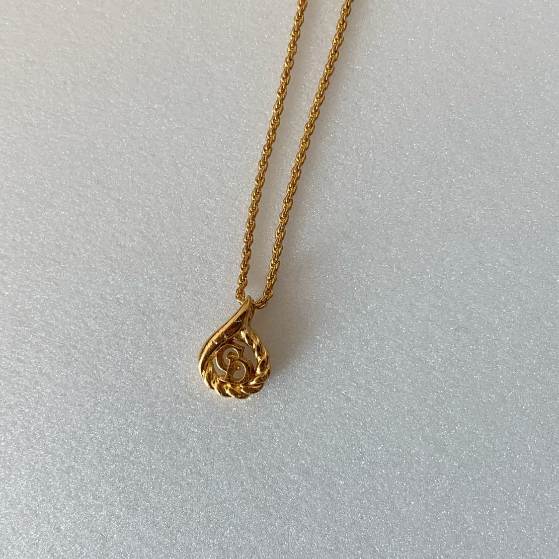 정품 빈티지 디올 로고 목걸이 상품이미지4