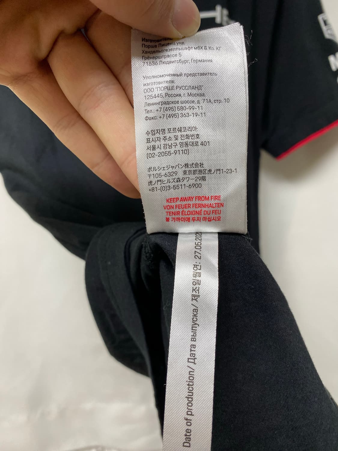 포르쉐 반팔티 M 상품이미지5