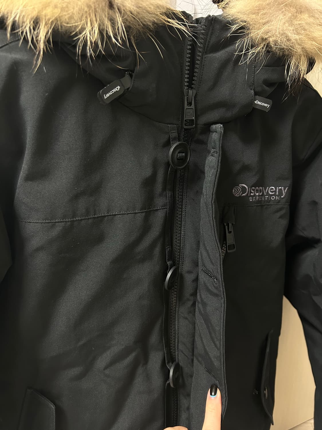 디스커버리 숏패딩 상품이미지2