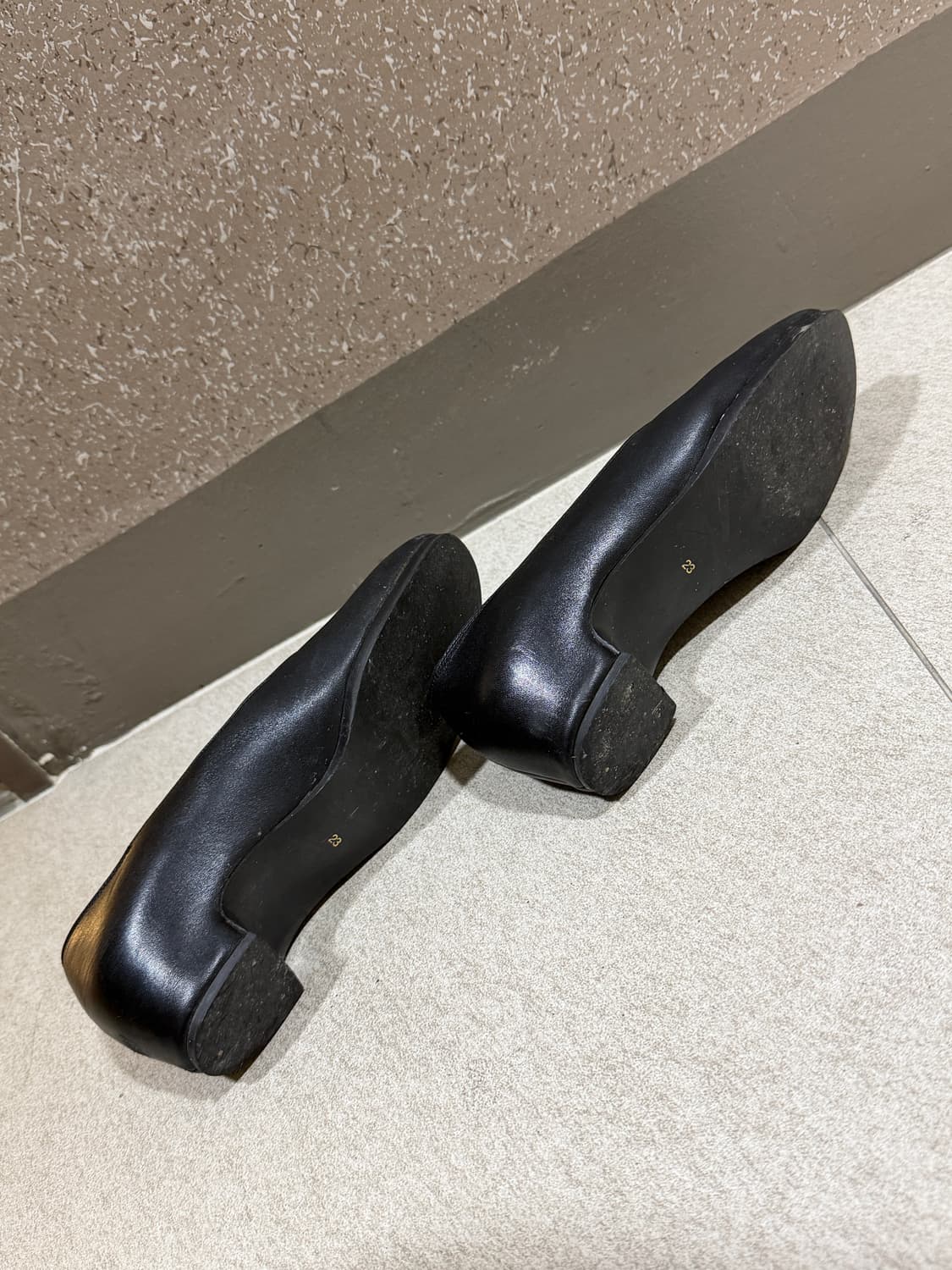 꼼데가르송 블랙 가죽  230 상품이미지4