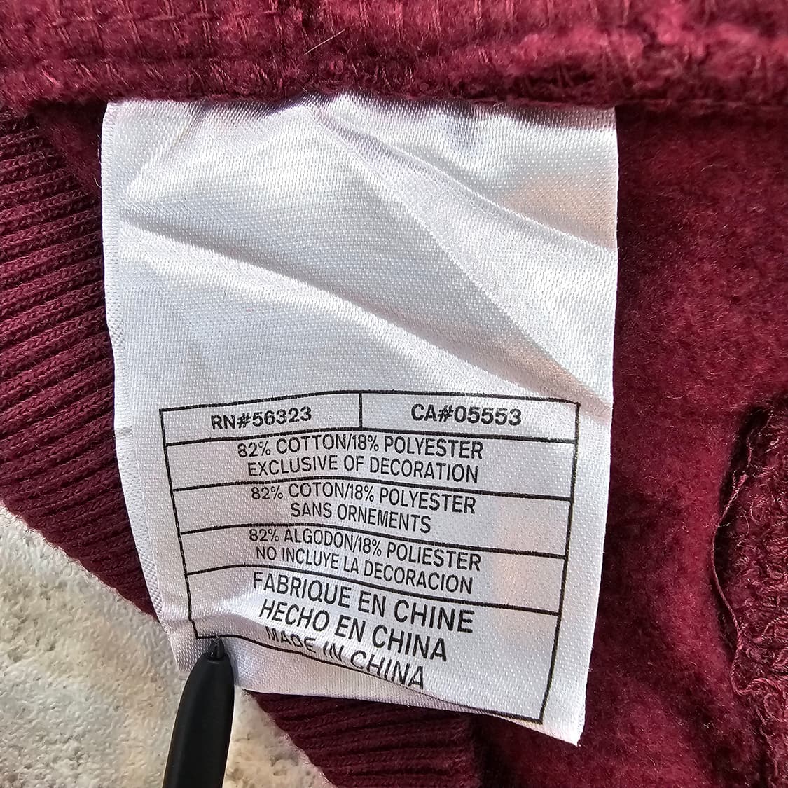 나이키 팀라인 VT컬리지 기모 반집업 스웻셔츠 상품이미지10