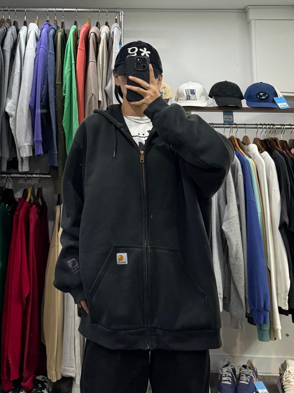 칼하트 써멀 후드집업 상품이미지7