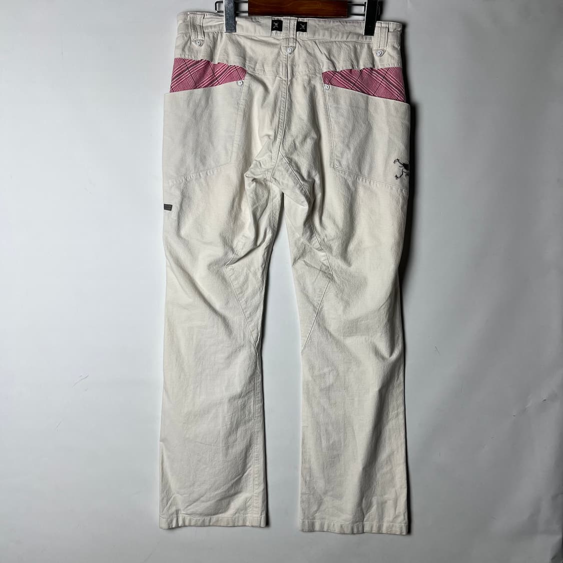 [Oakley] 오클리 로우라이즈 체크 부츠컷 팬츠 상품이미지2