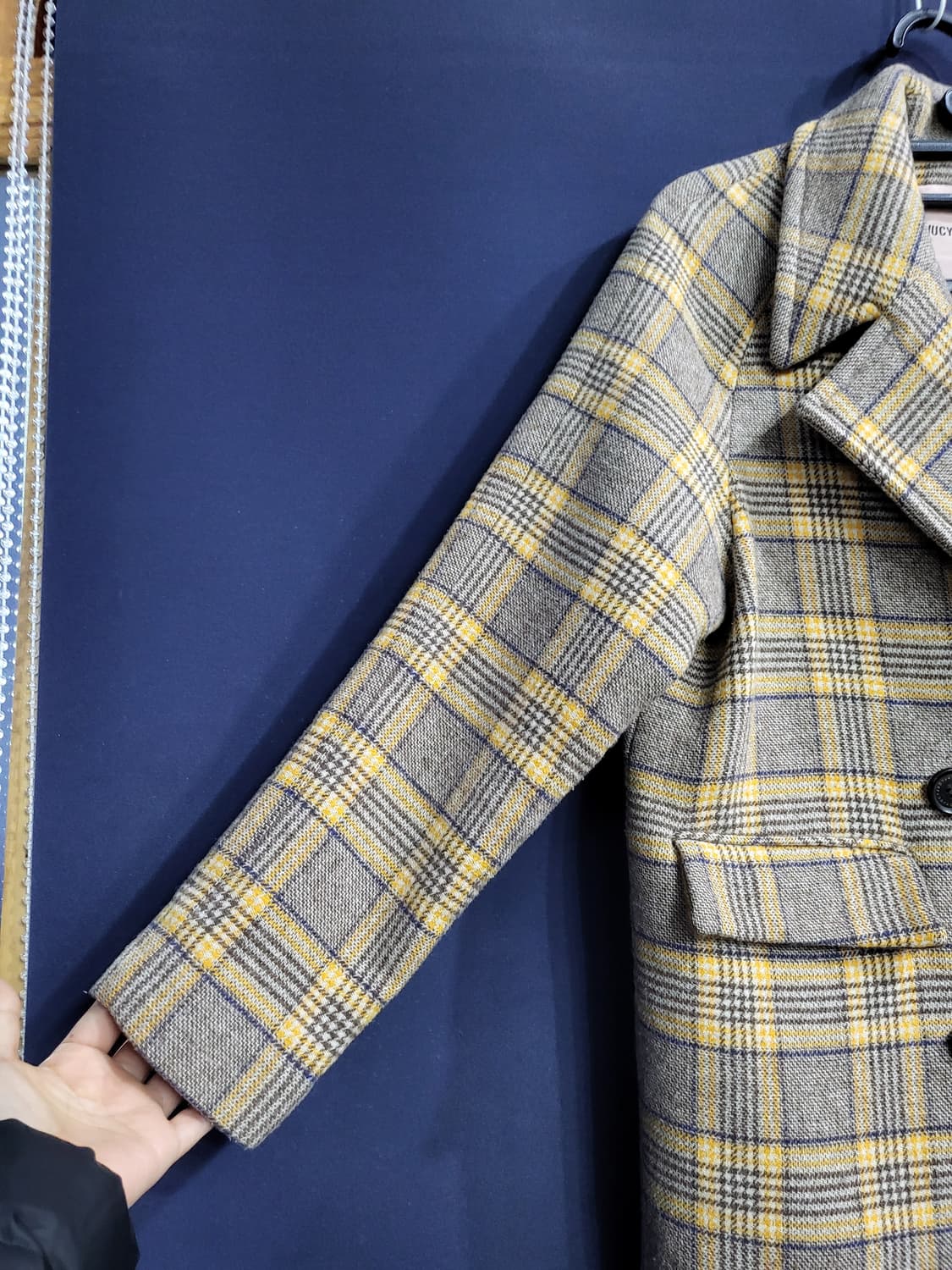 쥬시쥬디 오버핏 울 코트 상품이미지3