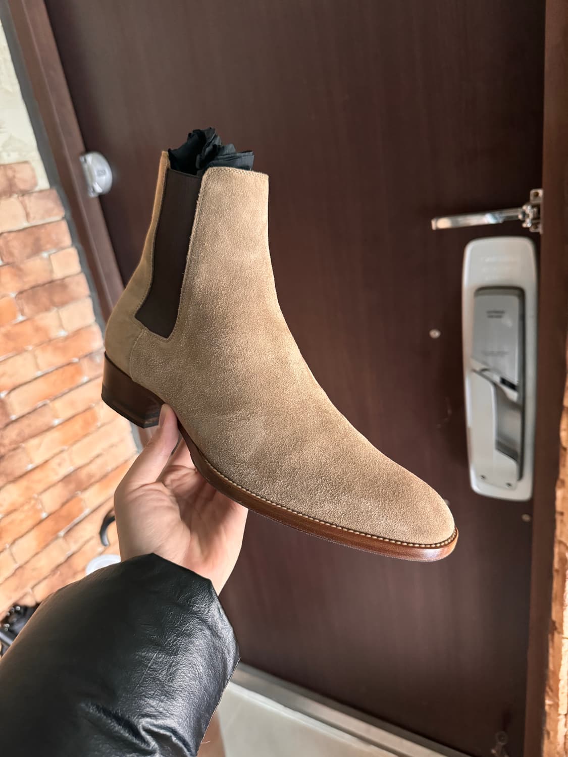 생로랑 / 와이어트 첼시 부츠, 베이지 / 40 상품이미지2