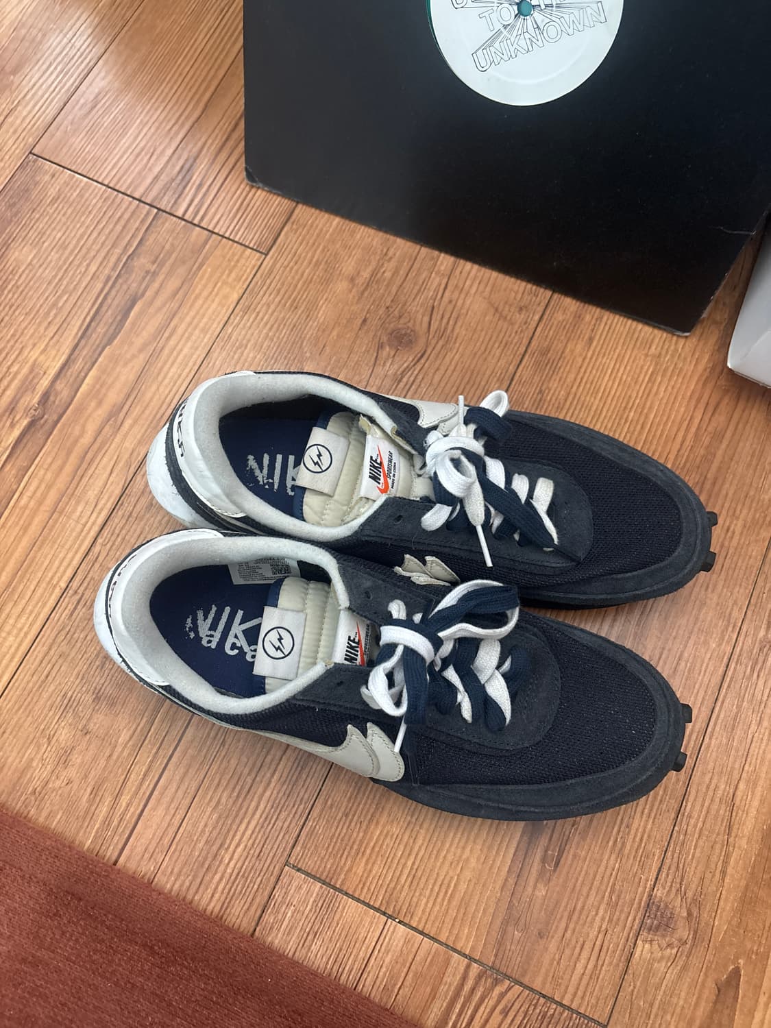 나이키 사카이 프라그먼트 정품 네이비 275 상품이미지3