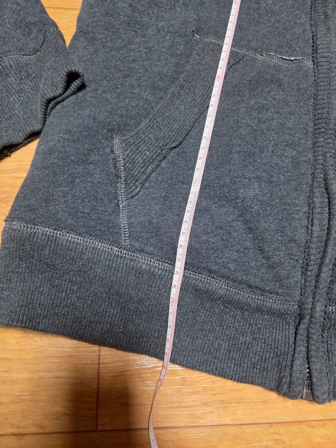 아베크롬비 차콜후드집업 상품이미지3