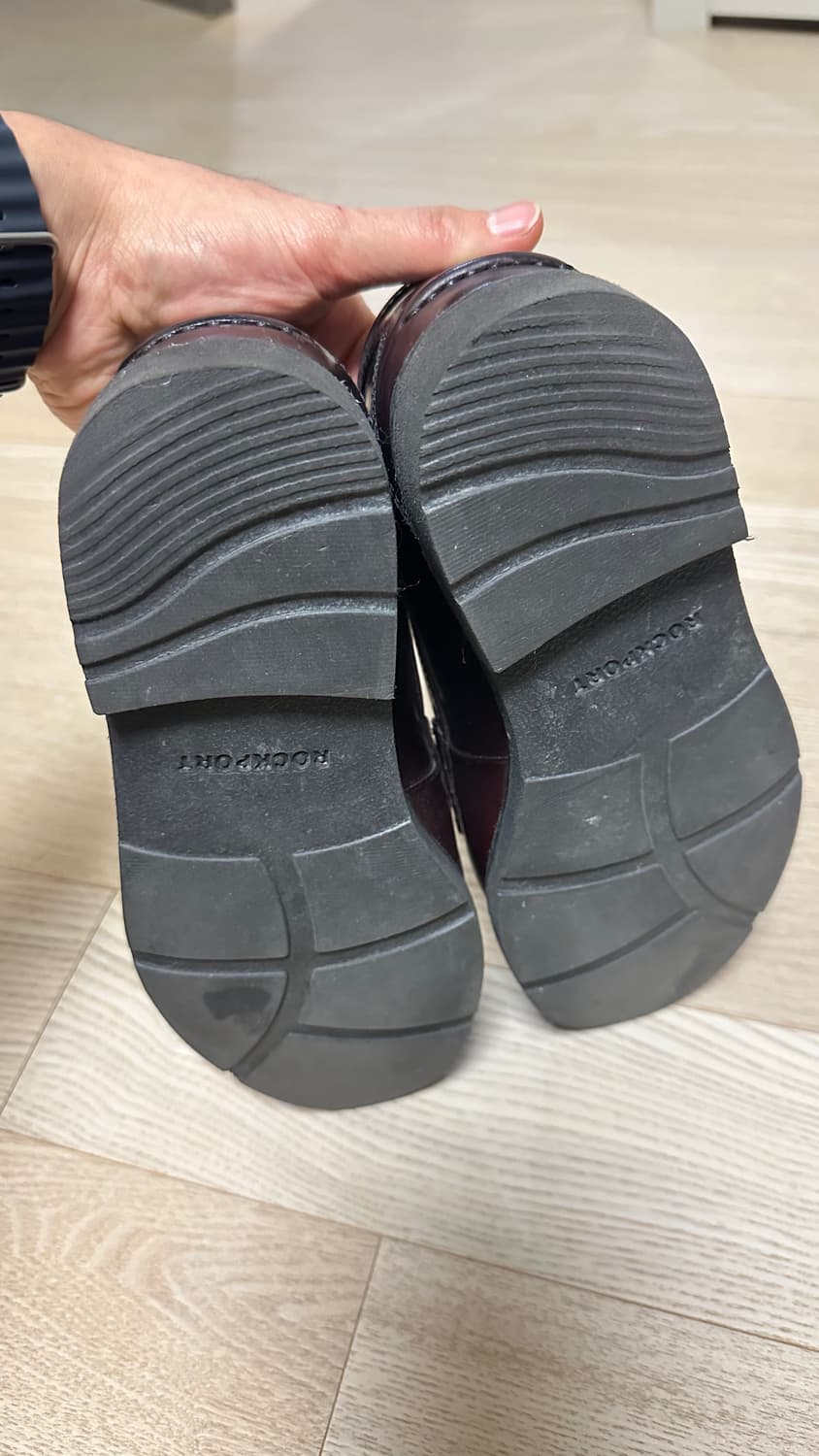 락포트 모던프렙 페니 로퍼 6.5w(245와이드) 버건디  상품이미지7