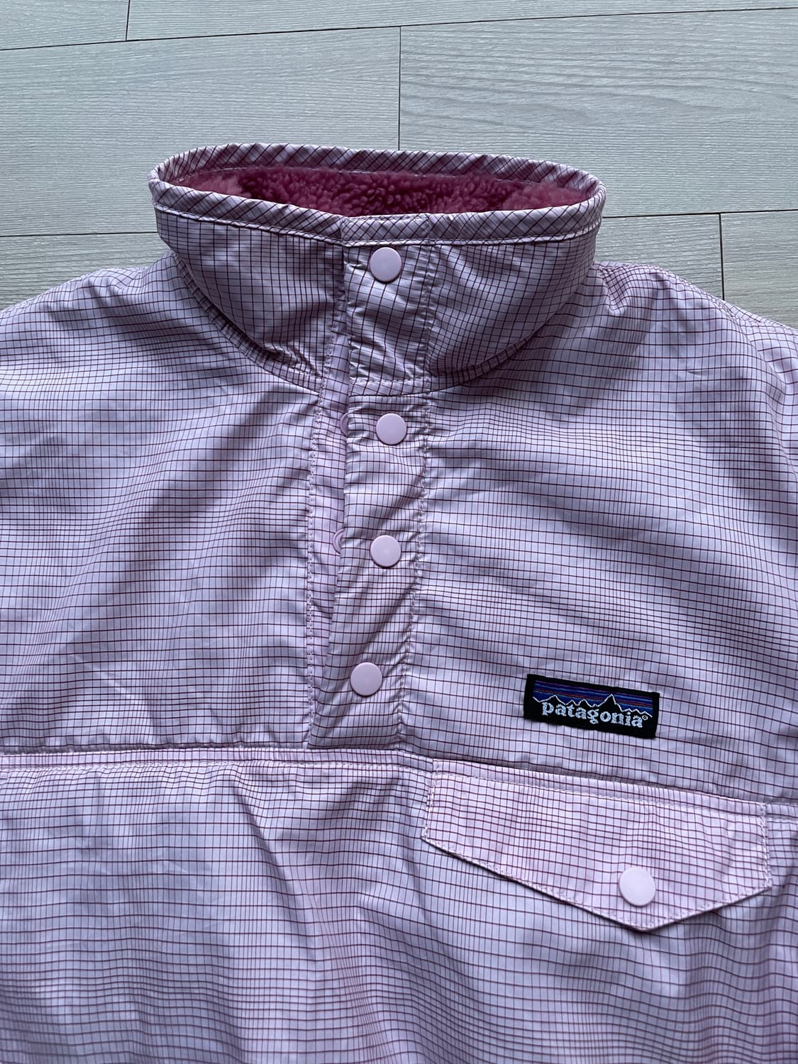 파타고니아 글리세이드 핑크 스트로베리 딥파일 키즈 상품이미지3