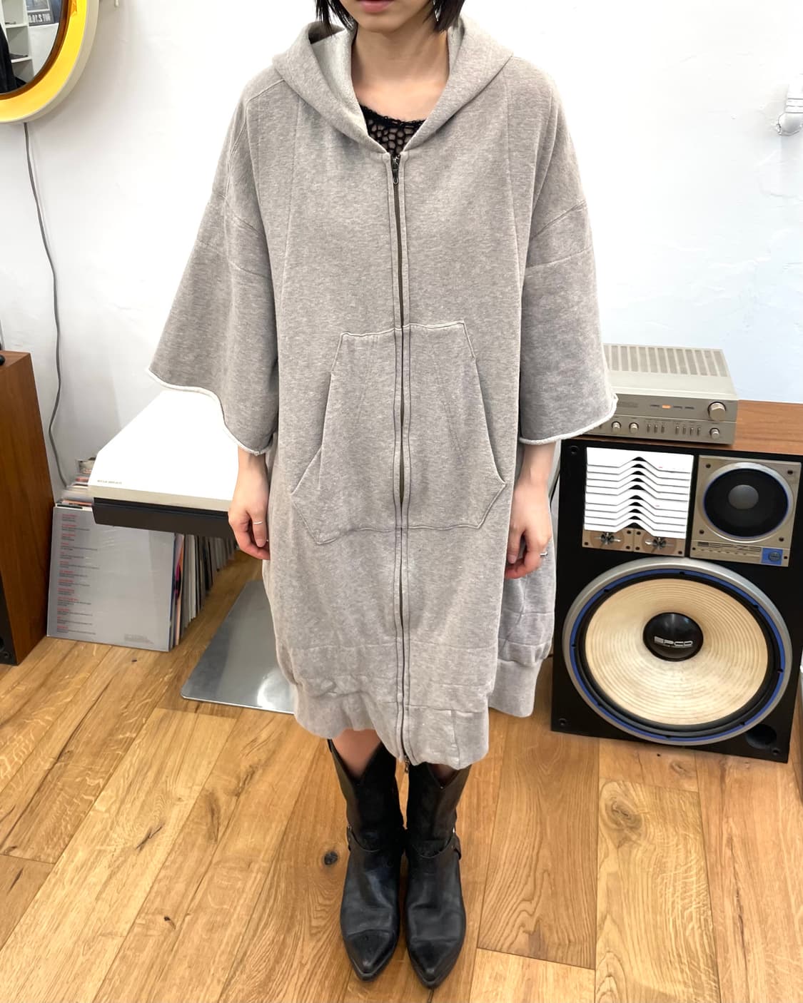 [1] 율리우스 롱 후드 집업 자켓 상품이미지3