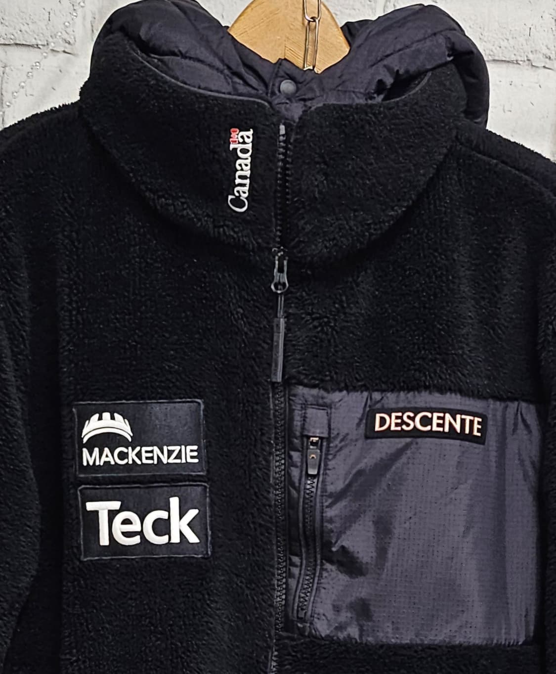 데상트 남성 후리스자켓 105 캐나다 스키크로스 슈퍼 플리스자켓 XD61 상품이미지4