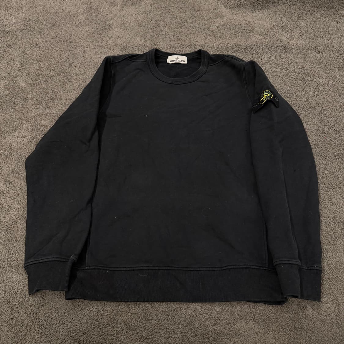 [정품/M] 스톤아일랜드 코튼 플리스 크루넥 와펜 맨투맨 상품이미지2