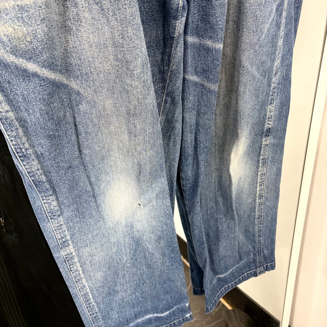 요지 야마모토 와이즈 와이드 데님 팬츠 상품이미지10