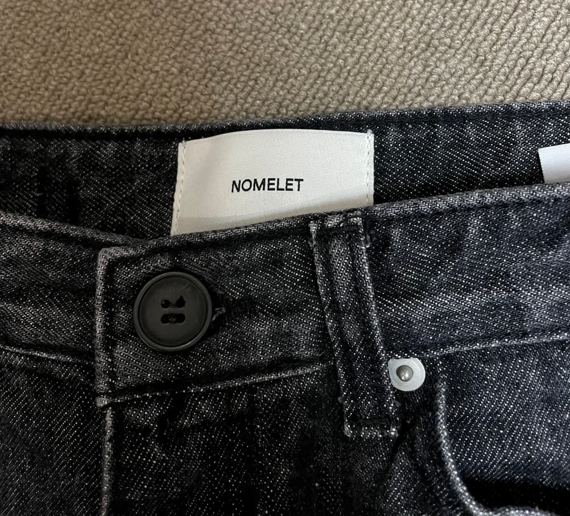 노멜렛 프렌치 블랙 켈리 데님 2사이즈 상품이미지5