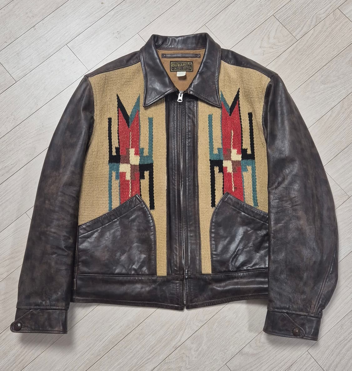 더블알엘 RRL 리미티드 나바호 레더 자켓 상품이미지1