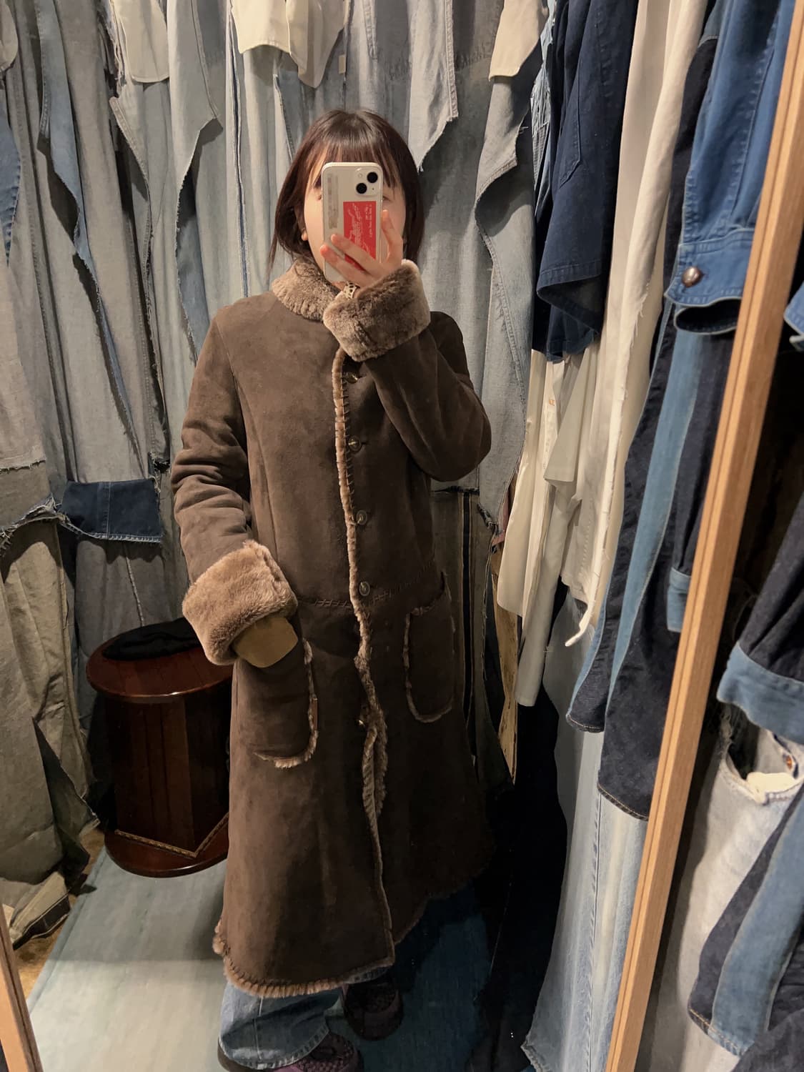 Sample ) HAI SPORTING GEAR Shearing Coat 상품이미지2